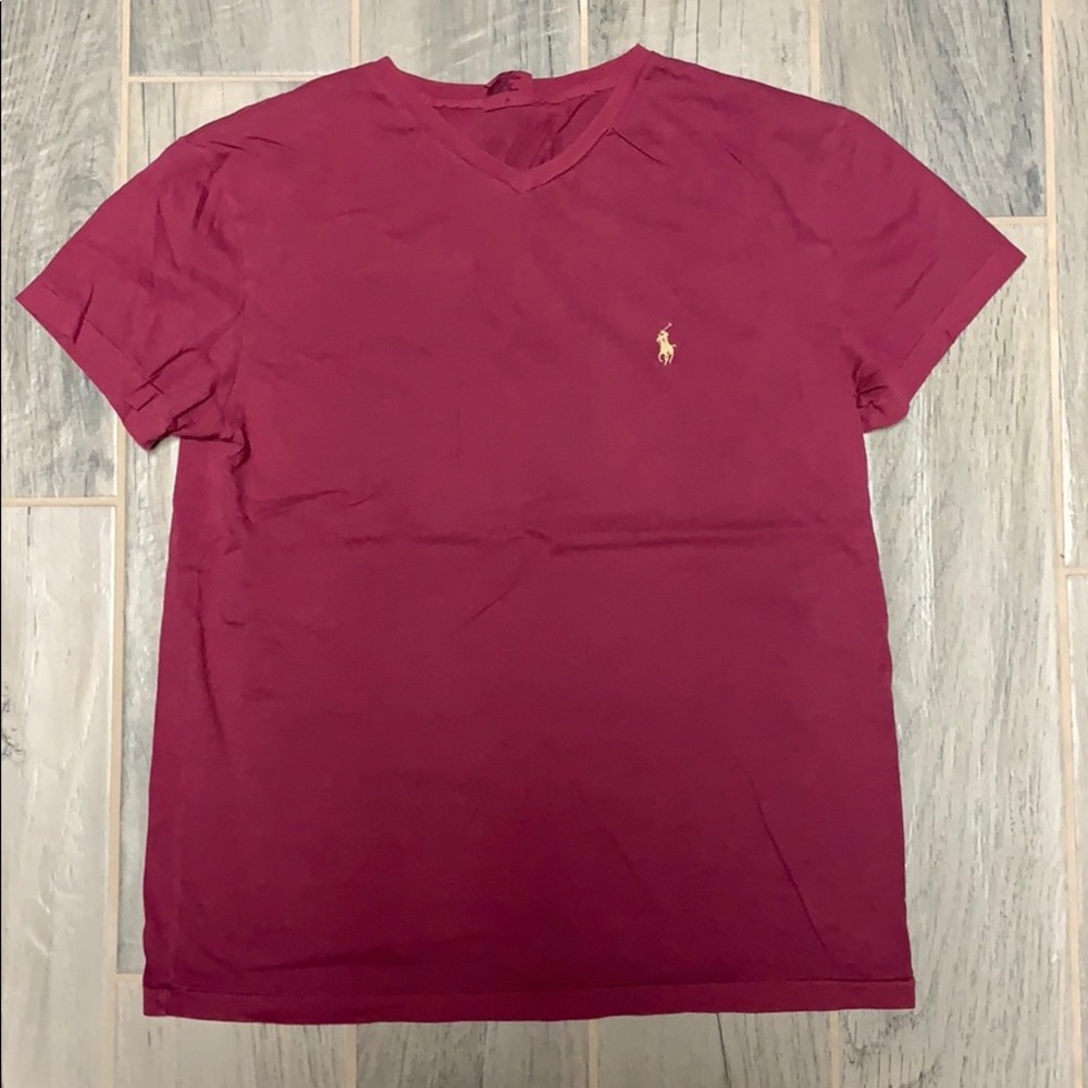 Polo by Ralph Lauren V Neck Tee. Size smalll